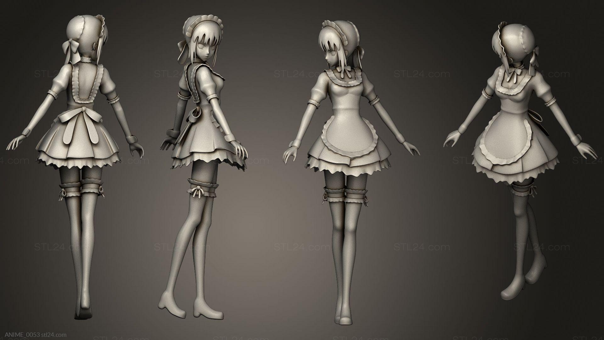 3D модель (stl) ANIME_0053